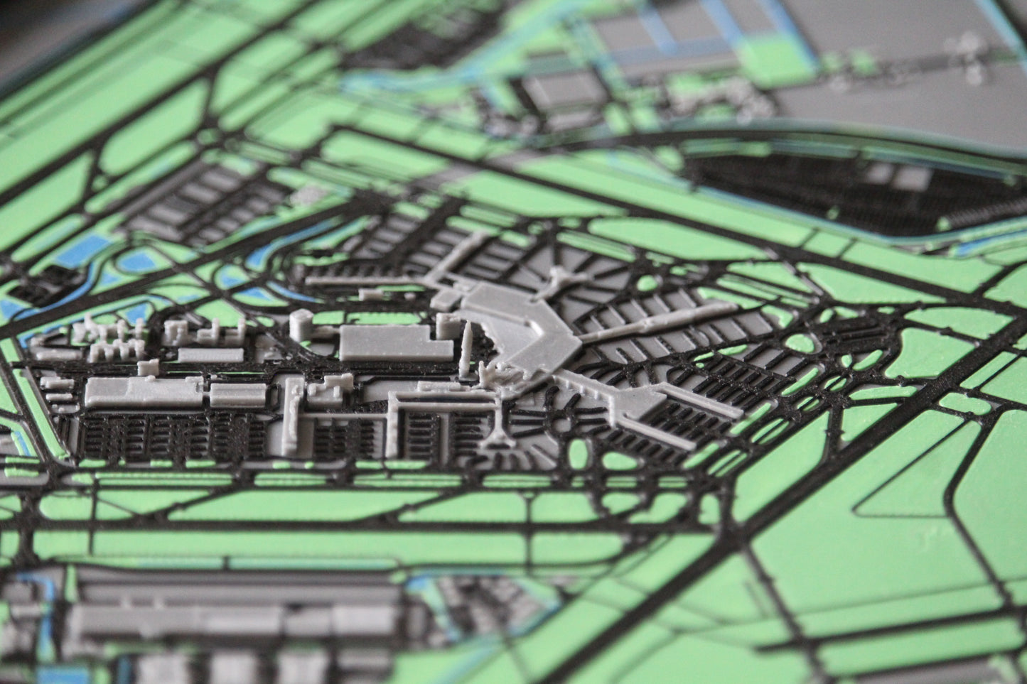 Schiphol 3d plattegrond