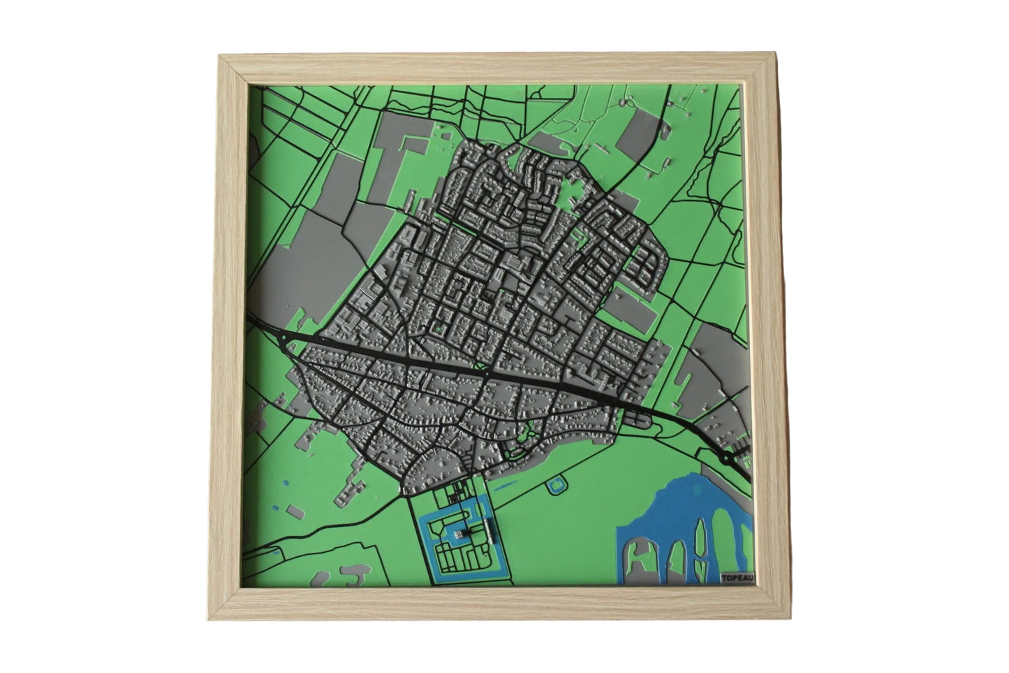 Amerongen 3d plattegrond
