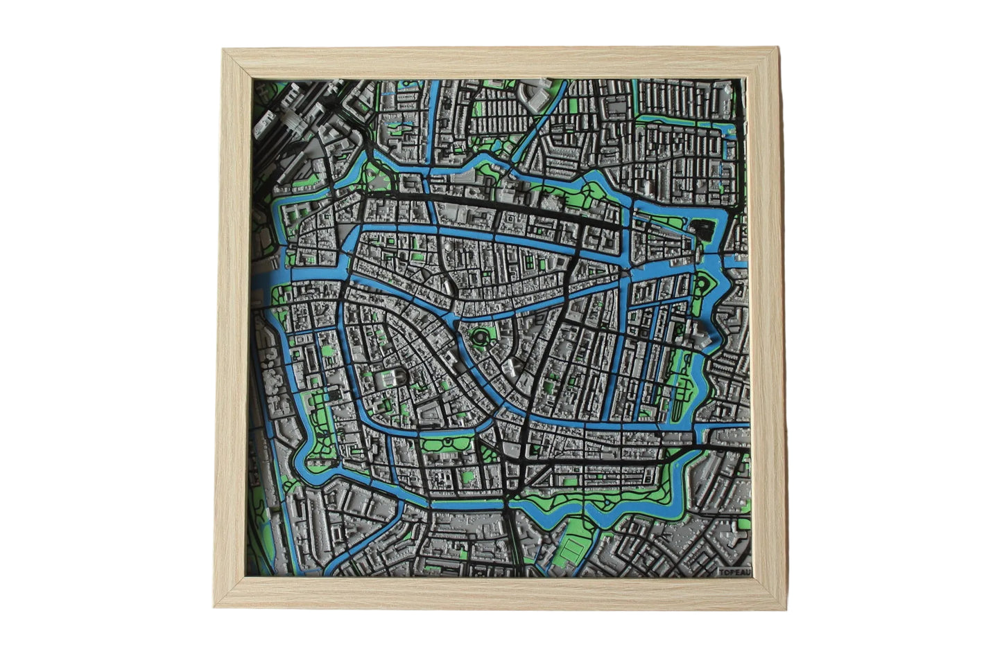 Leiden 3d plattegrond