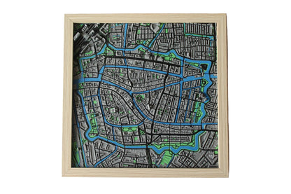 Leiden 3d plattegrond