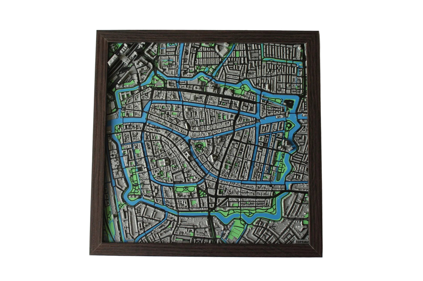 Leiden 3d plattegrond