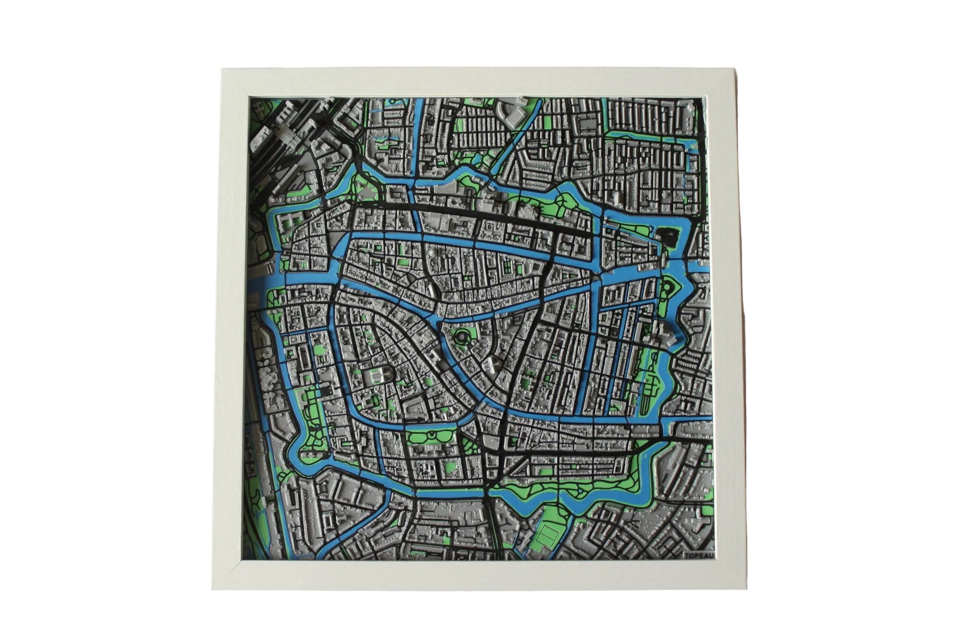 Leiden 3d plattegrond