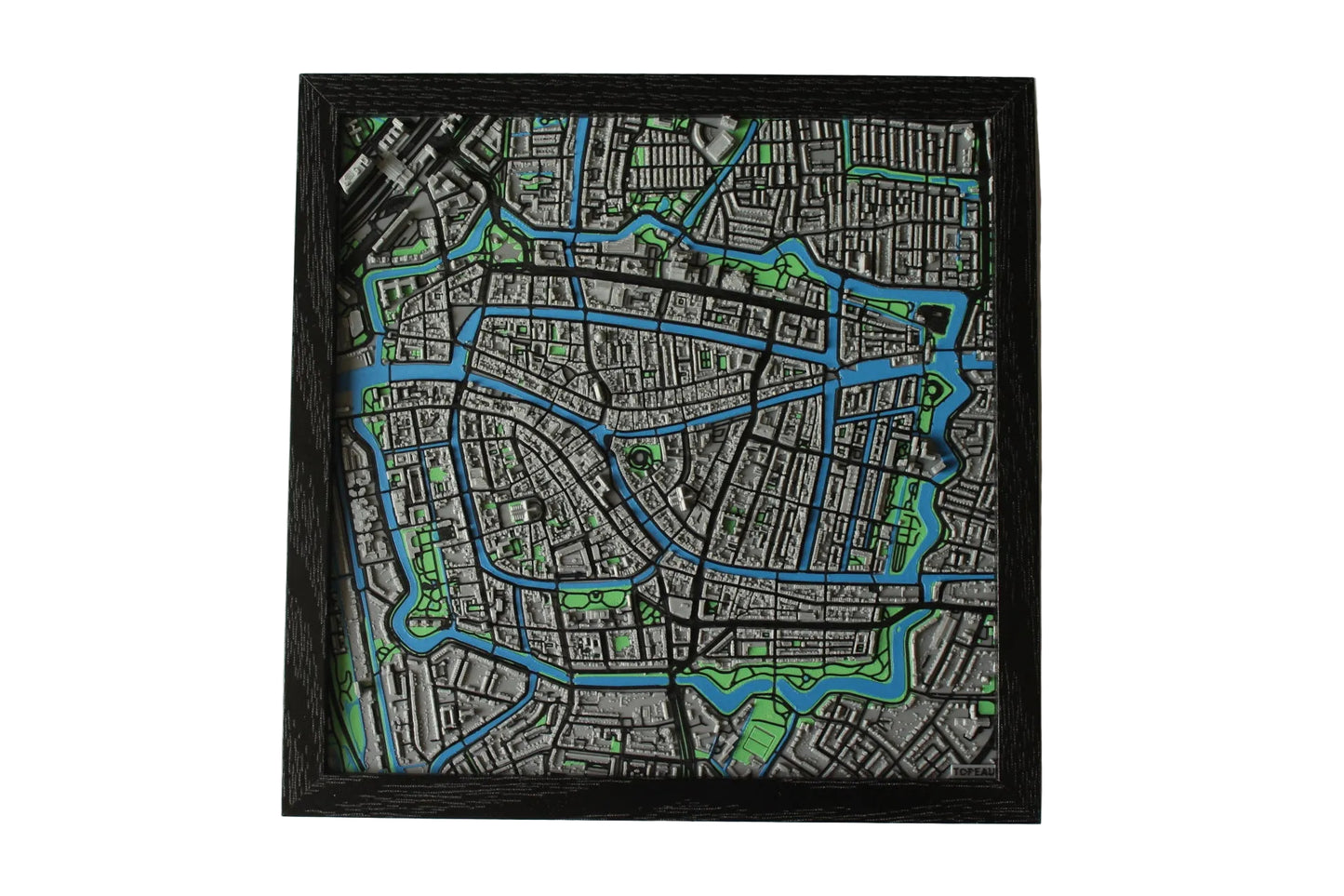Leiden 3d plattegrond