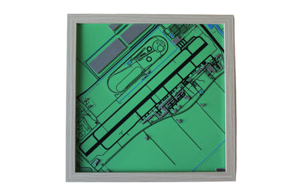 Lelystad airport 3d plattegrond