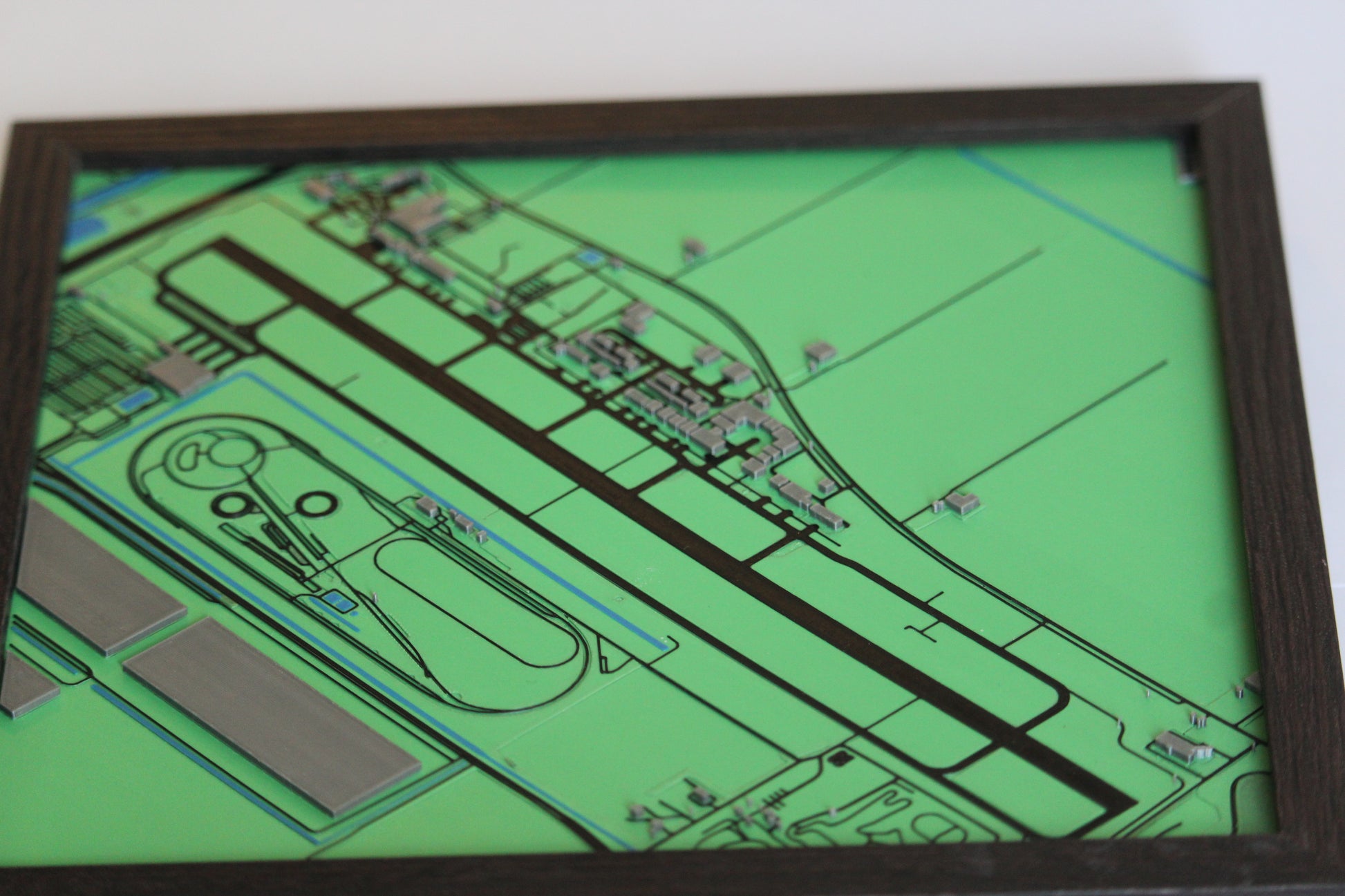 Lelystad airport 3d plattegrond