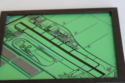Lelystad airport 3d plattegrond