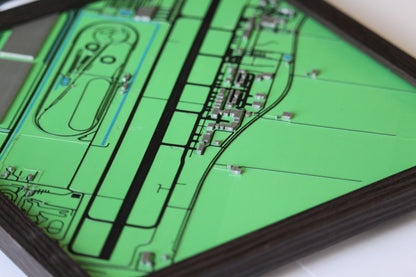 Lelystad airport 3d plattegrond