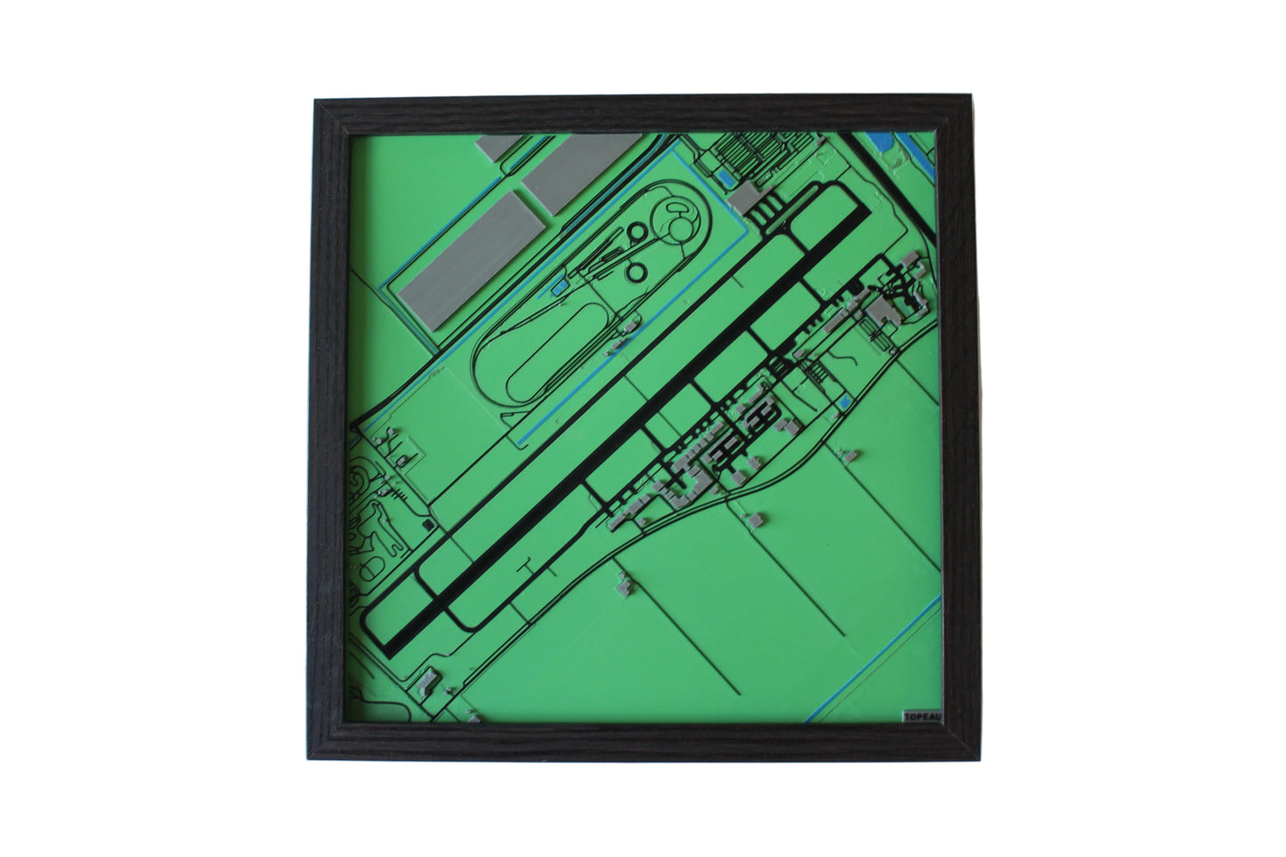 Lelystad airport 3d plattegrond