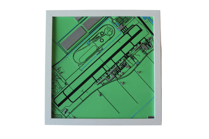 Lelystad airport 3d plattegrond