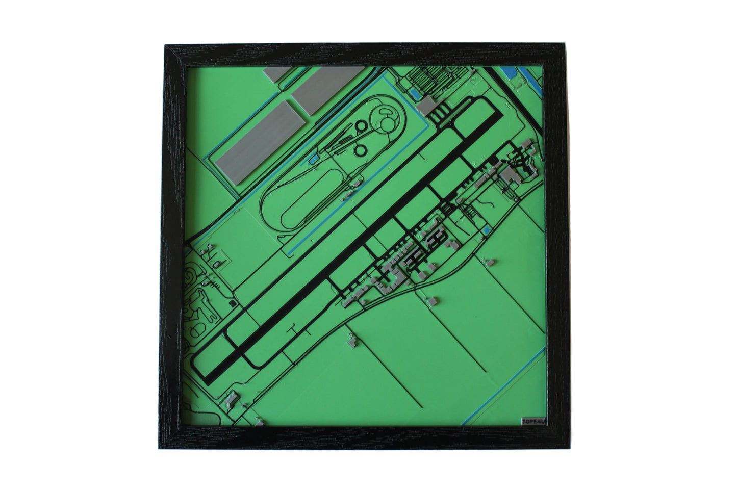 Lelystad airport 3d plattegrond