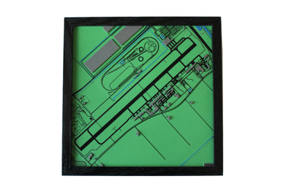 Lelystad airport 3d plattegrond