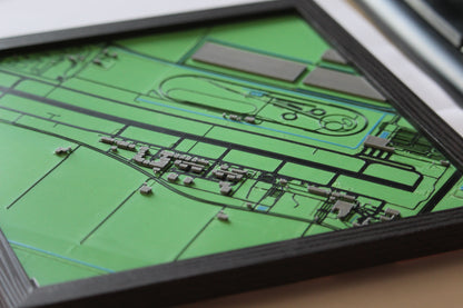 Lelystad airport 3d plattegrond