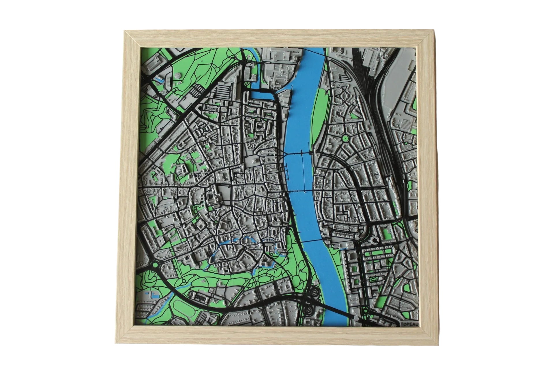 Maastricht 3d plattegrond