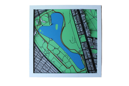 Melbourne circuit 3d plattegrond