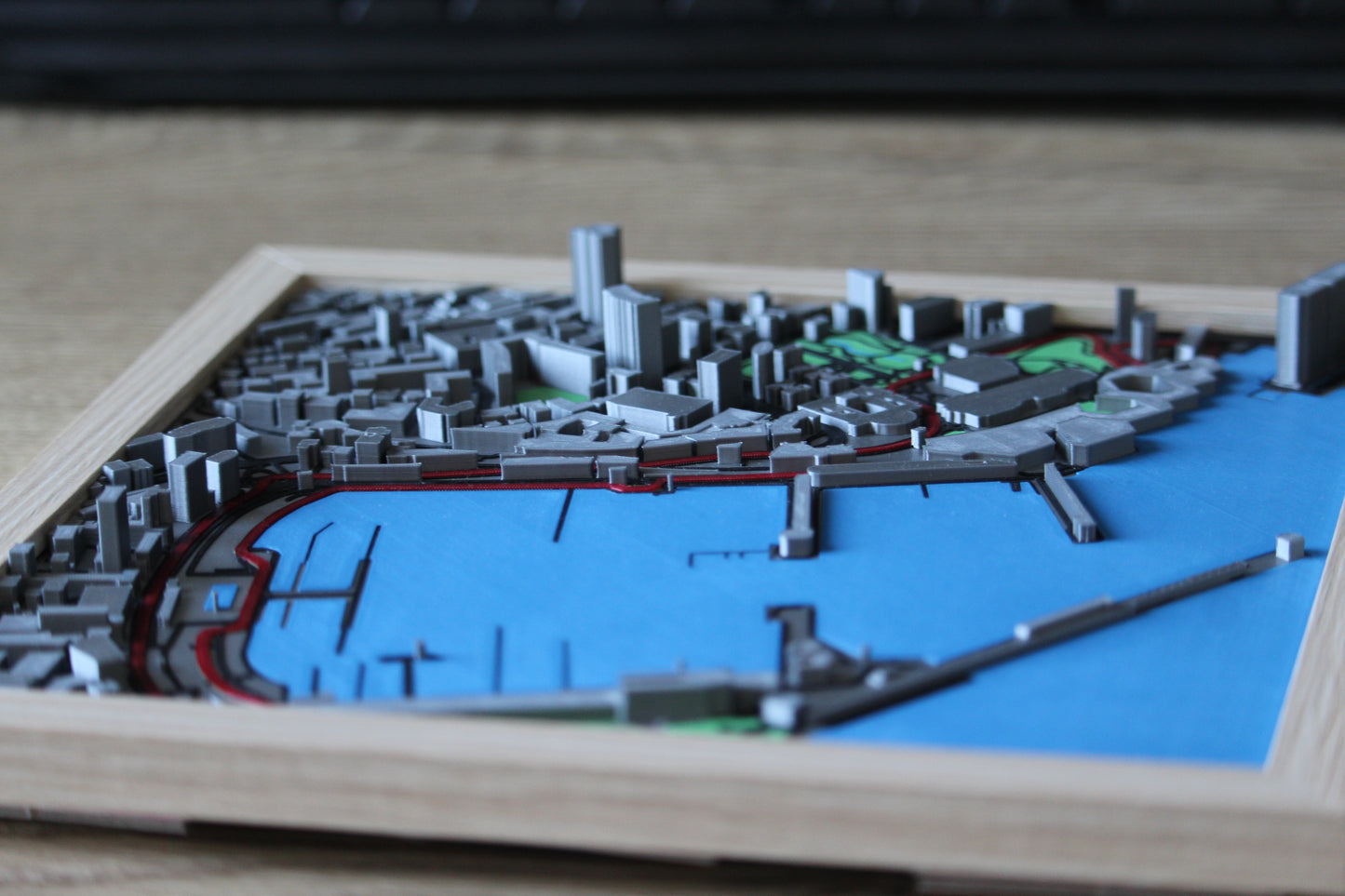 Monaco Circuit 3d plattegrond
