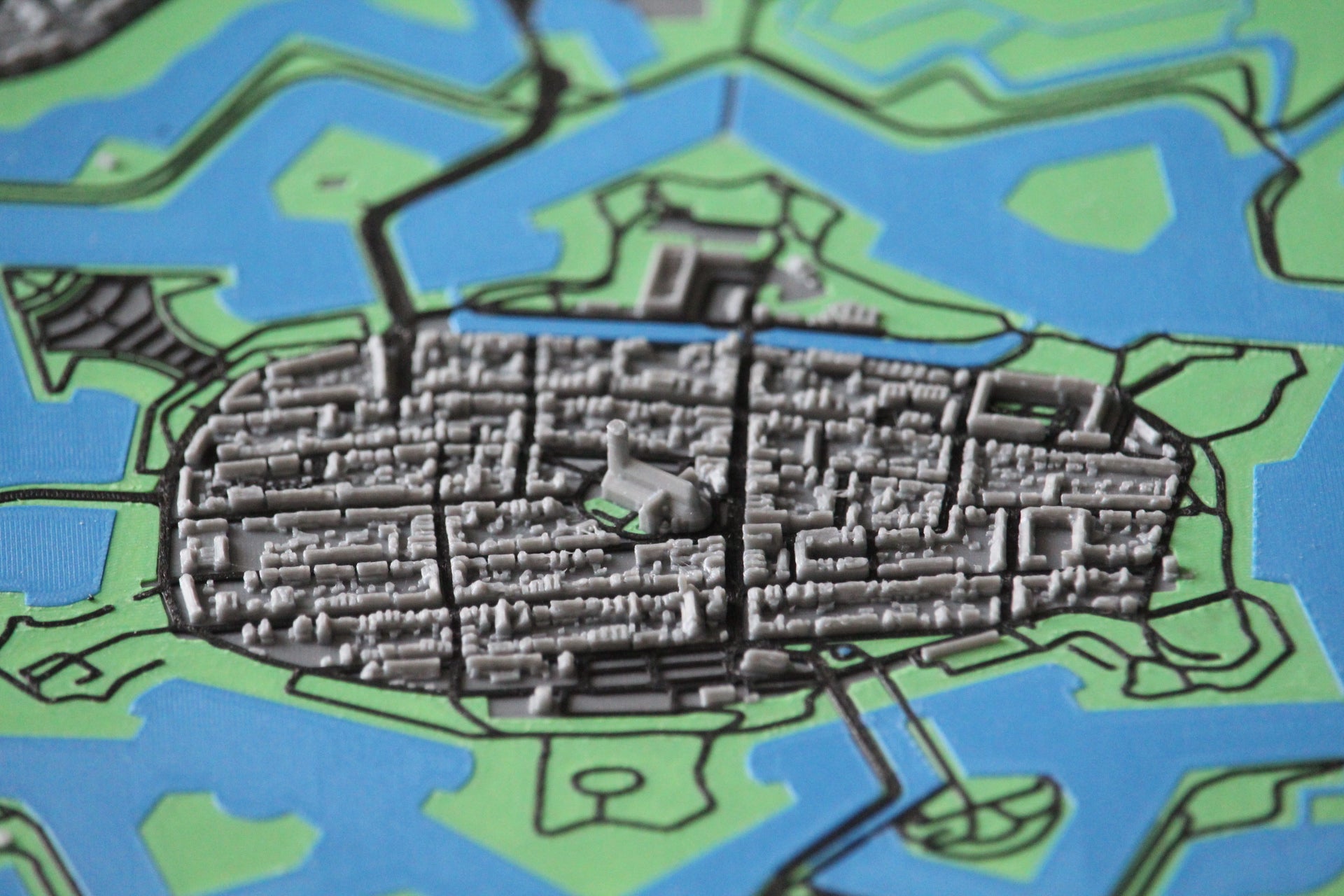 Naarden 3d plattegrond