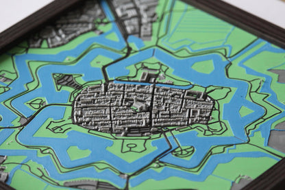 Naarden 3d plattegrond