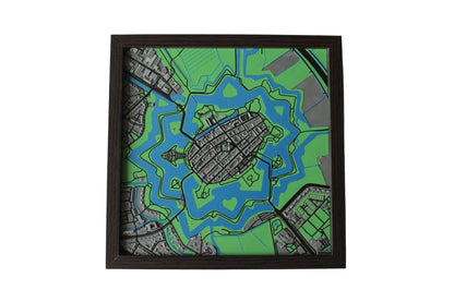 Naarden 3d plattegrond
