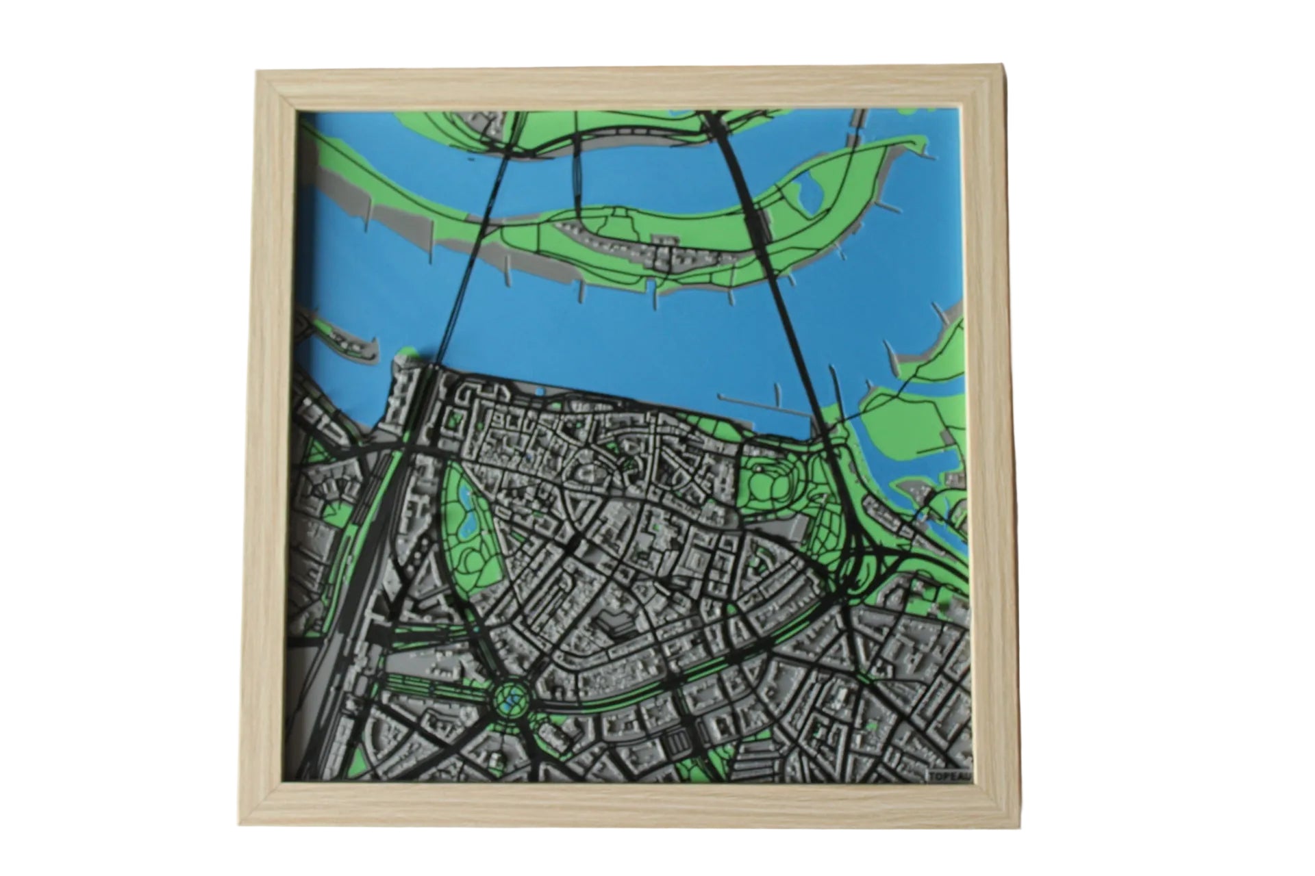 Nijmegen 3d plattegrond