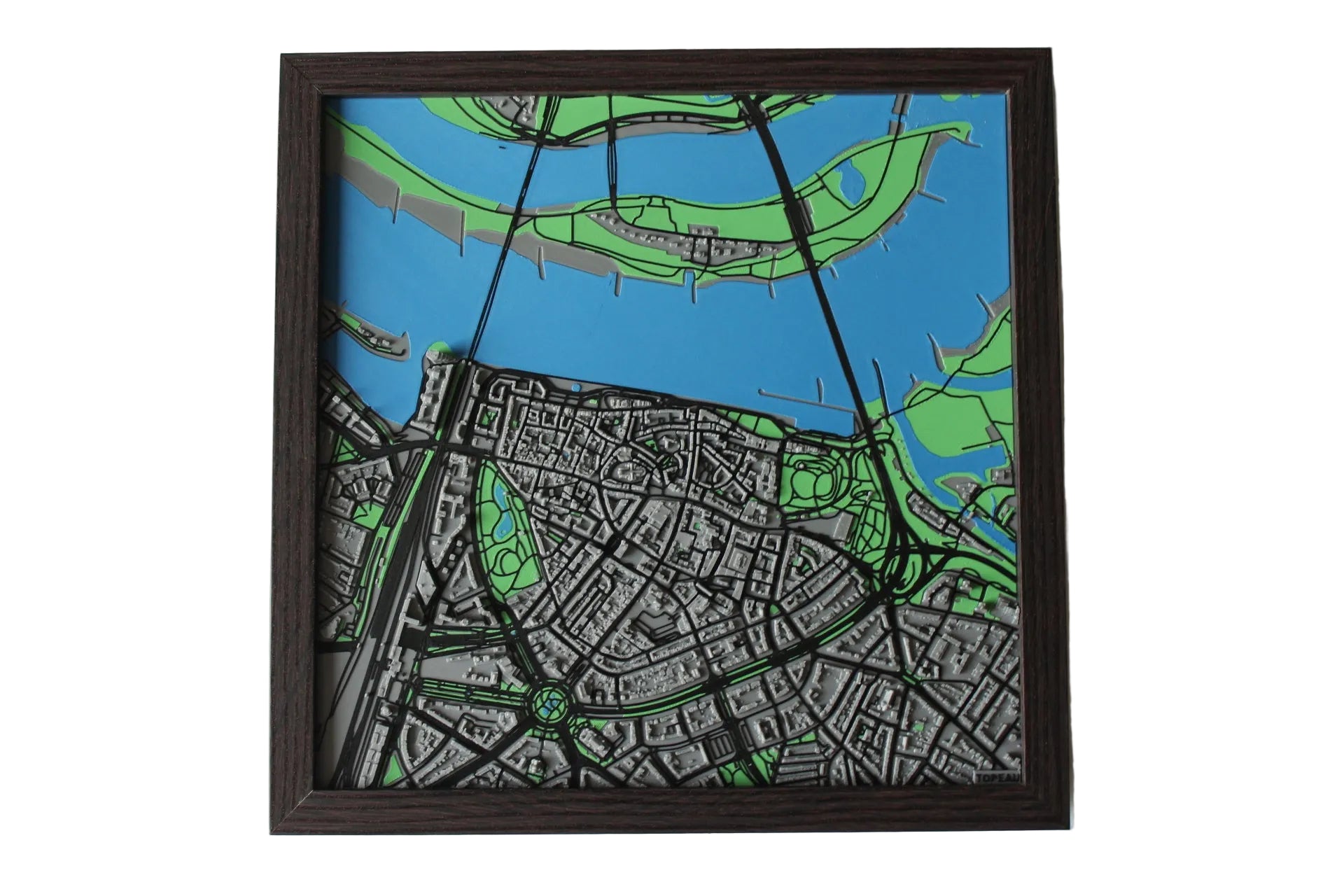 Nijmegen 3d plattegrond