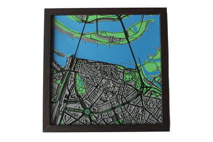 Nijmegen 3d plattegrond