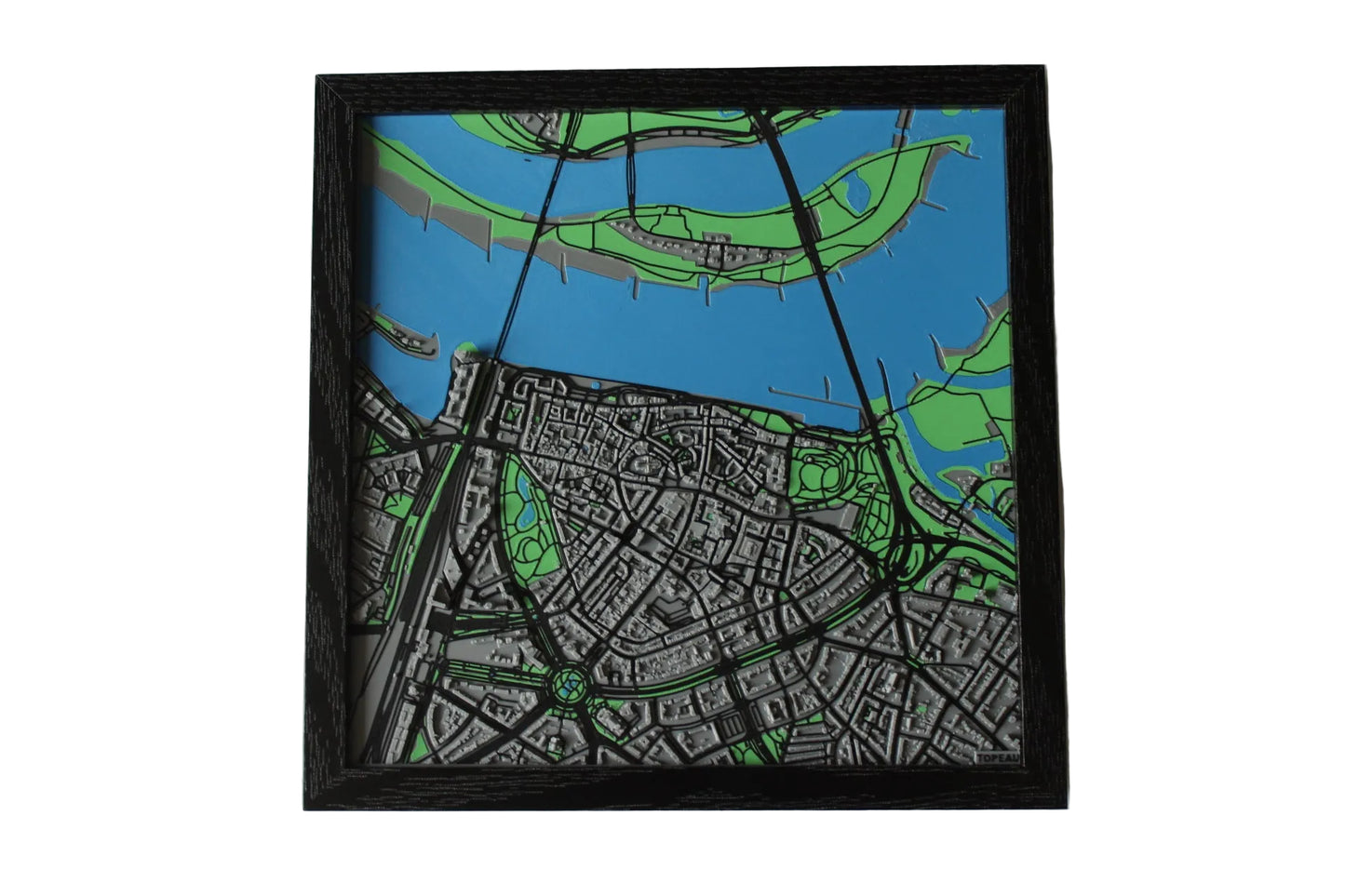 Nijmegen 3d plattegrond