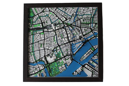 Rotterdam 3d plattegrond