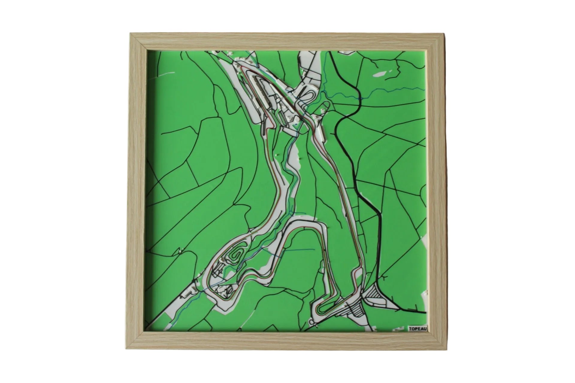 Spa 3d plattegrond