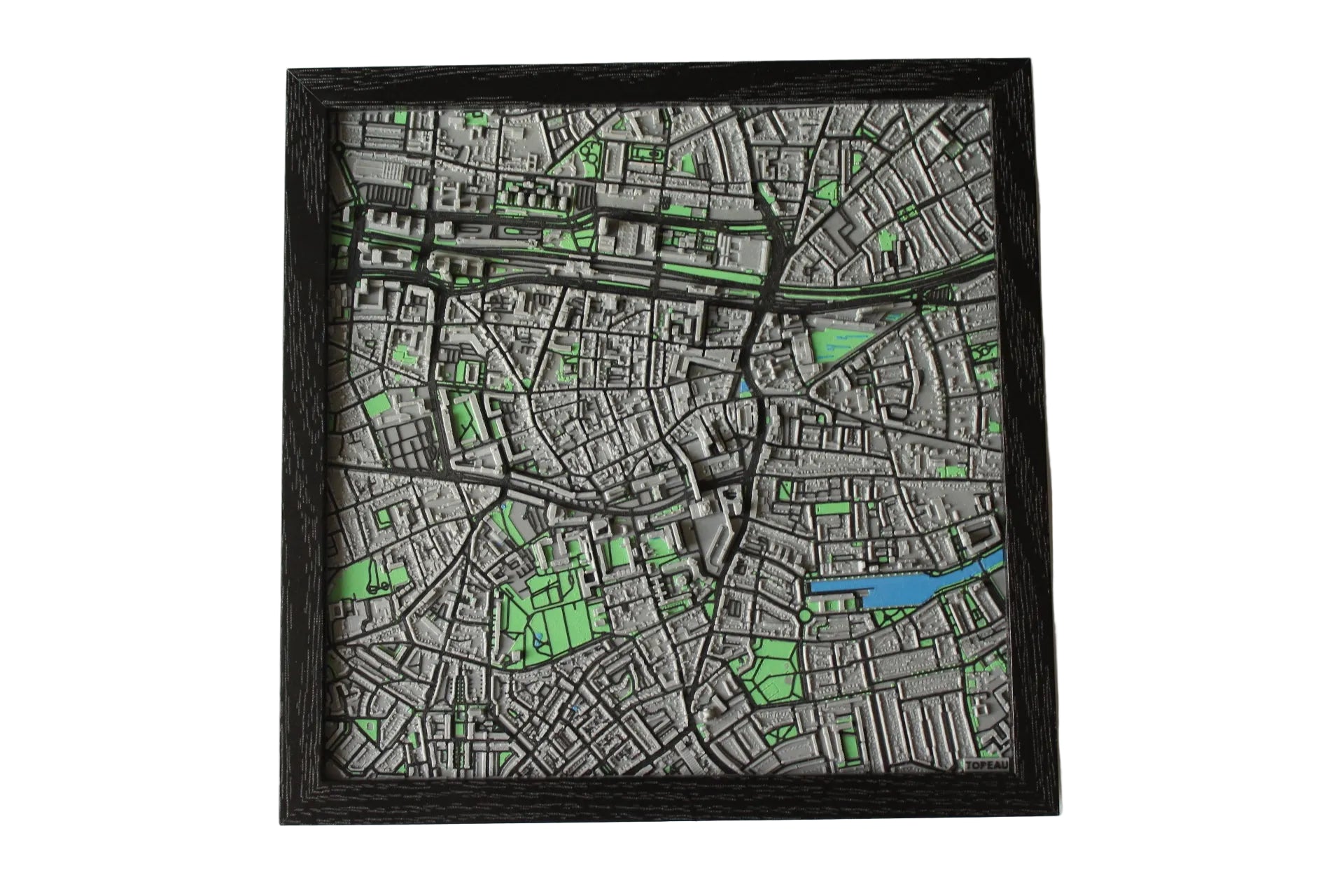 Tilburg 3d plattegrond