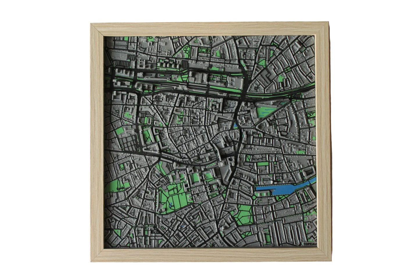 Tilburg 3d plattegrond