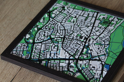 Wageningen 3d plattegrond